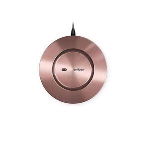 NIB Ember Rose Gold Smart Mug Warmer Charging Coaster